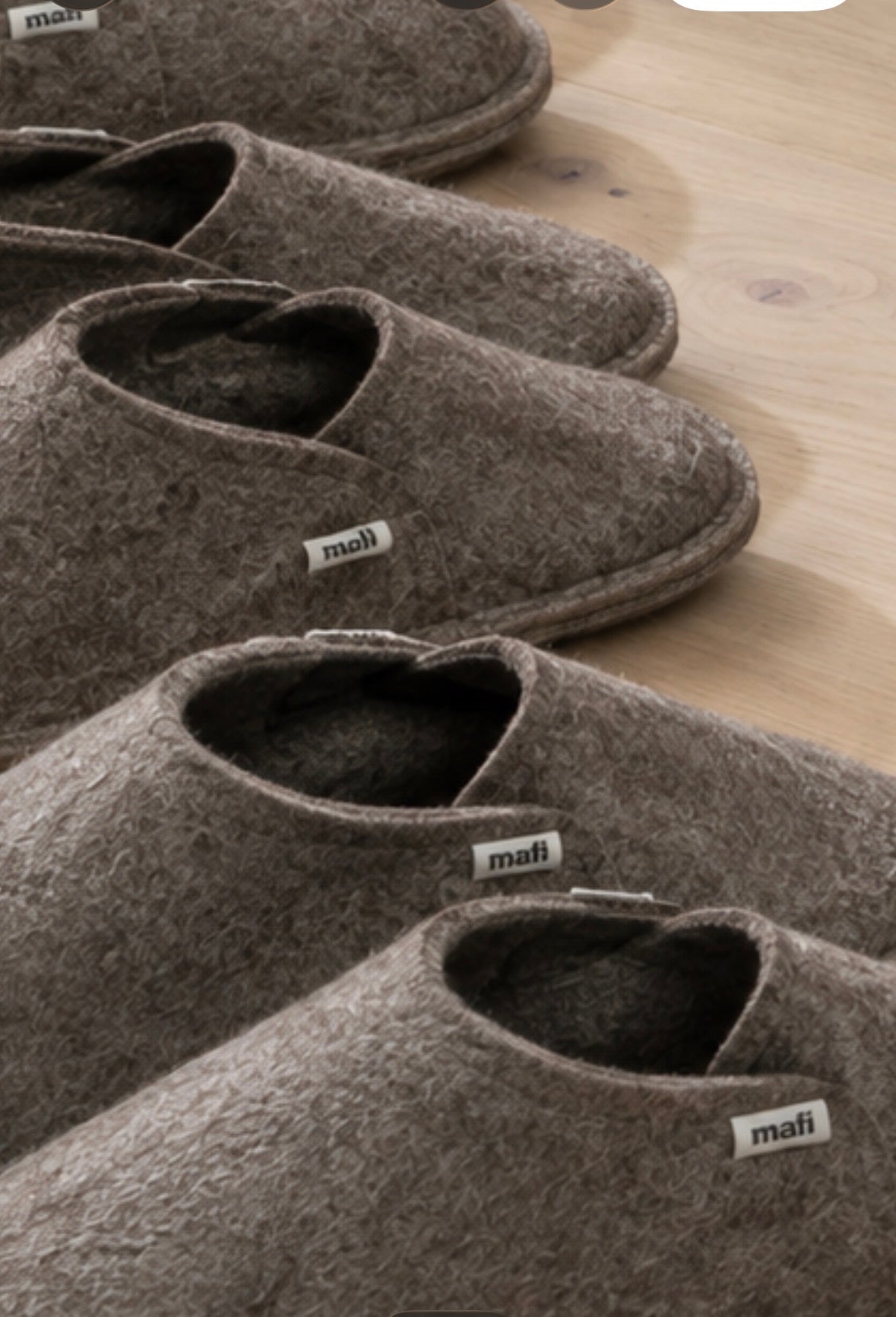 Mafi Felt Slippers